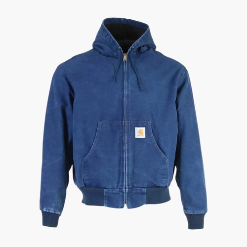 Active hooded jacket blue - hooded,